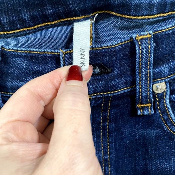 Rag & Bone Mid-Rise Skinny‎ Dark Wash Jeans Size 27 - Picture 2 of 9